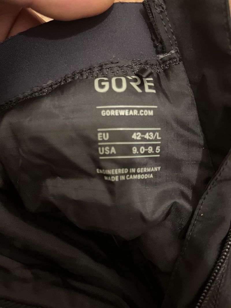 GORE Sleet Insulated Overshoes black 42-43/L