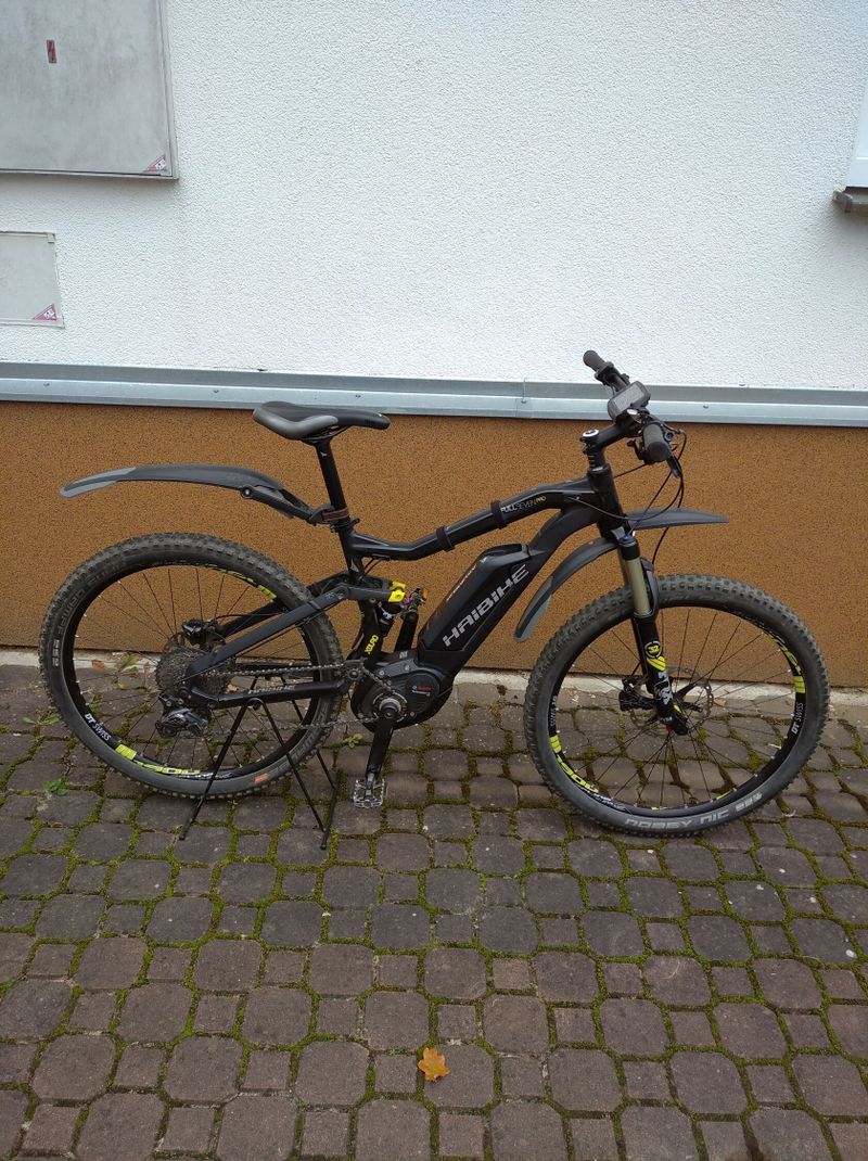 Haibike XDURO FullSeven Pro 27.5 černá Nyon