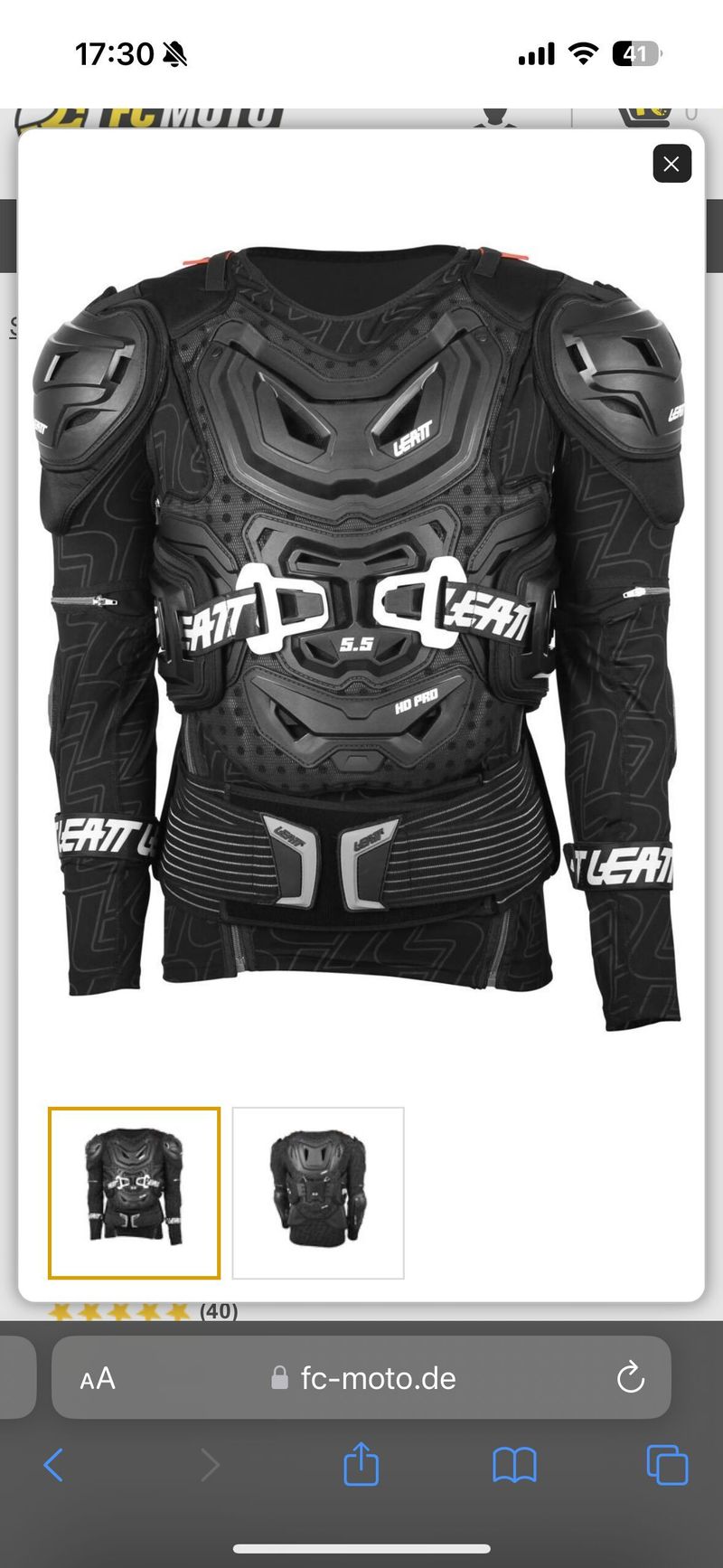 Leatt Body Protector 5.5 L/XL