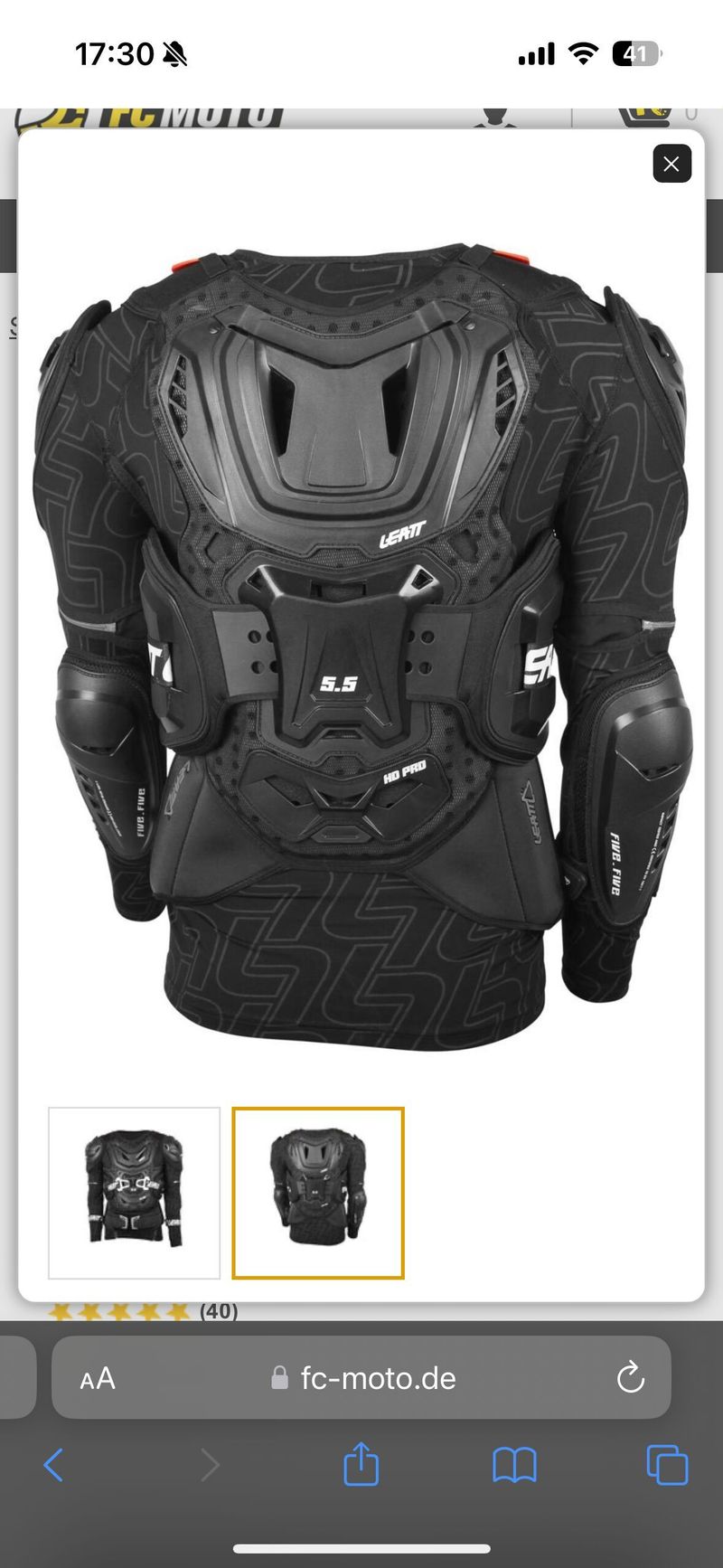 Leatt Body Protector 5.5 L/XL