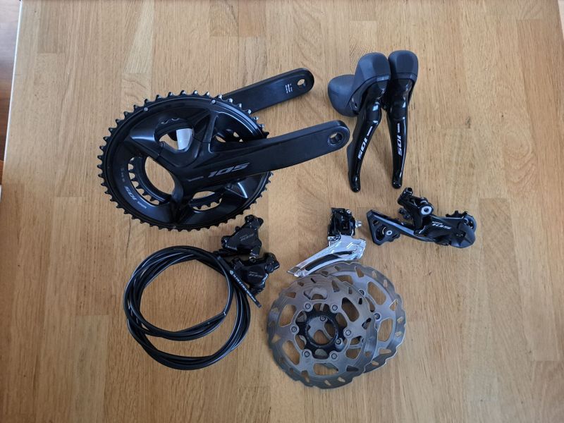 shimano 105 r7020 jako nová