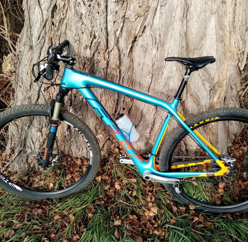 Carbon MTB hardtail 29 " FELT nine 4, Shimano XT 2x10 sp., 'L' 