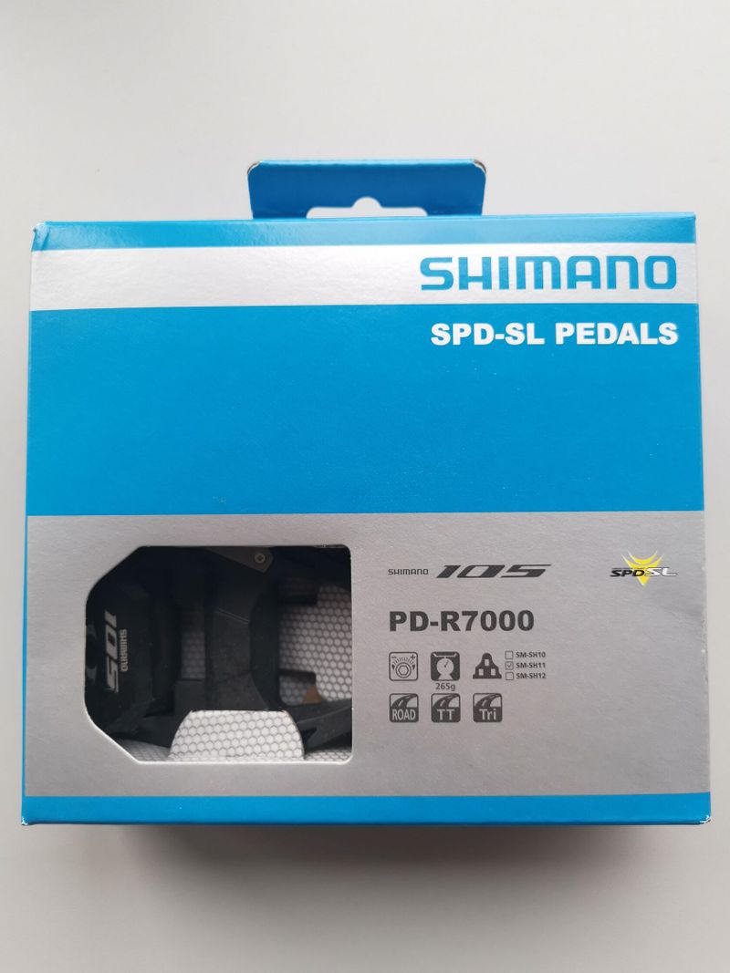 Silniční pedály shimano 105