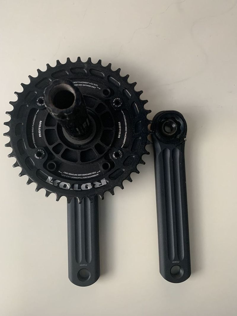 ROTOR VEGAST 1X (Single Ring) 4 Bolt AERO MAS Spider 110BCD Crankset