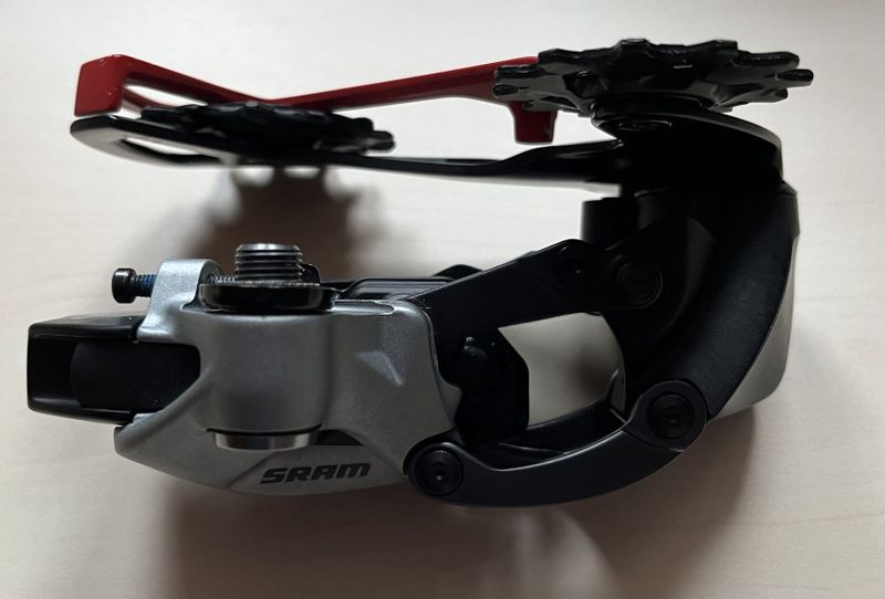 SRAM X01 Eagle Rocker AXS červená, 1x12s bezdrátová sada