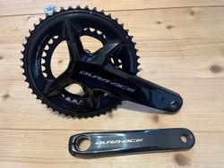 kliky Shimano Dura-Ace FC-R9200, 175mm, 34/50 zubů, max. 1000km