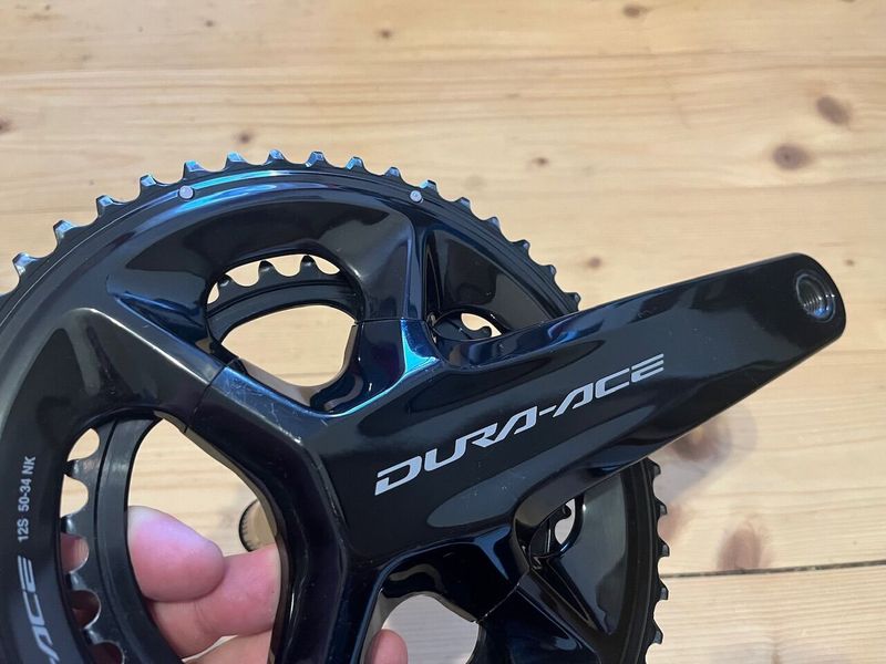 kliky Shimano Dura-Ace FC-R9200, 175mm, 34/50 zubů, max. 1000km