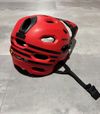 Přilba s odepínací bradou BELL Super DH Spherical - Mat/Glos Red/Black Fasthouse vel. M