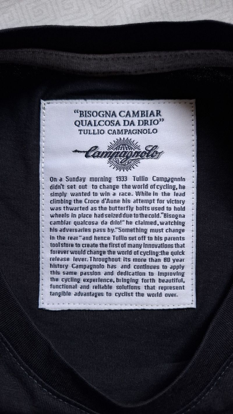 Triko Campagnolo Classic Unisex