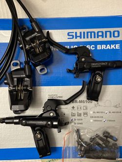 KOMPLETNÍ NOVÉ BRZDY SHIMANO DEORE BR-M6100