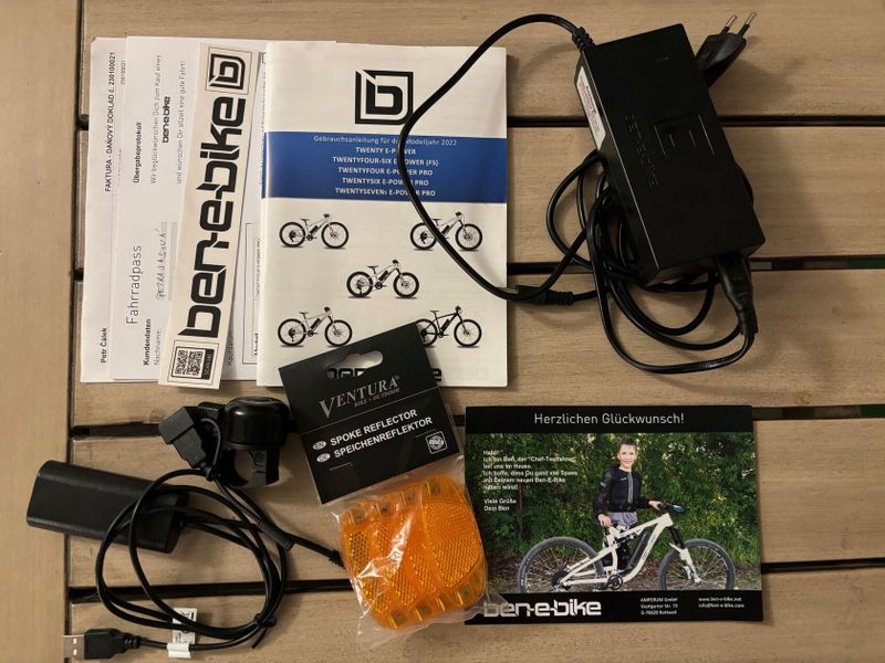 Dětské elektrokolo Ben-e-bike, 12,5 kg, záruka