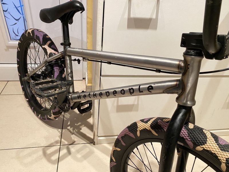 BMX zn. Wethepeople - po servisu a s úplně novou ruční brzdou