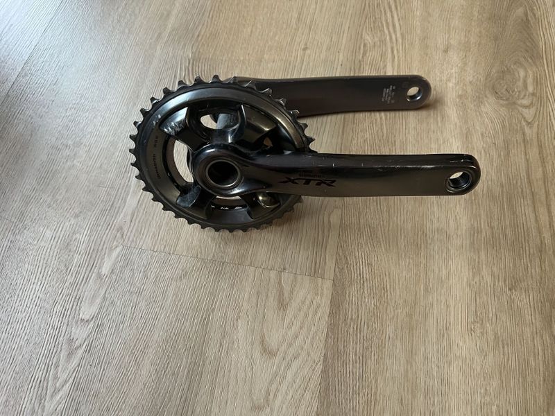 Kliky Shimano XTR FCM 9000, 36x26z, závodně pojatá paleta 2x11, + stř. složení Shimano BB MT 800