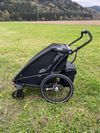 Thule Chariot Sport 1 2021 Midnight Black + jogging set