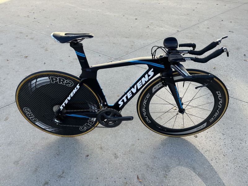 STEVENS SUPER TROFEO - exkluzivní speciál proti času - Shimano 2x10 - karbonový disk - vel. 48