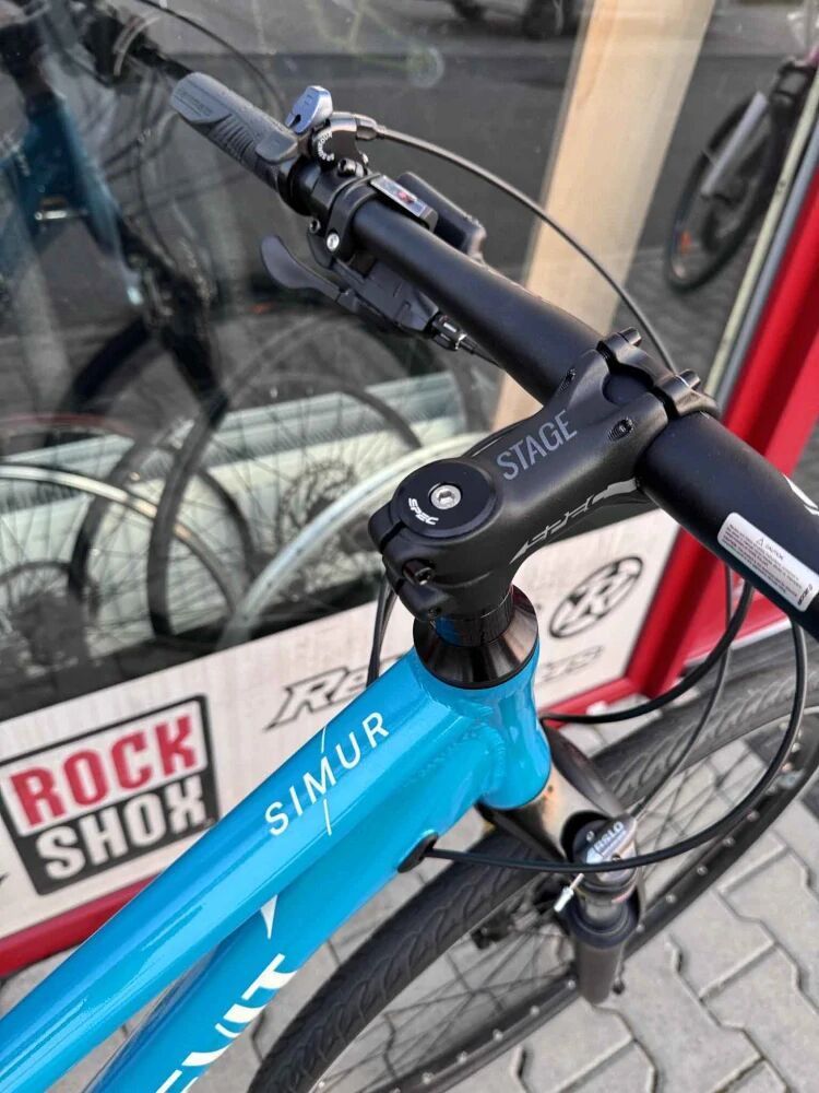 🔥🔥 SLEVA 5.000 Kč 🔥🔥 Kolo krosové LEVIT SIMUR 1 mid turquoise pearl - M Shimano Deore