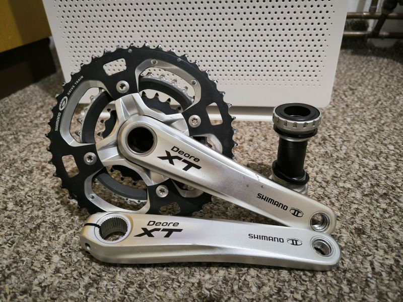 Shimano XT kliky, misky XT