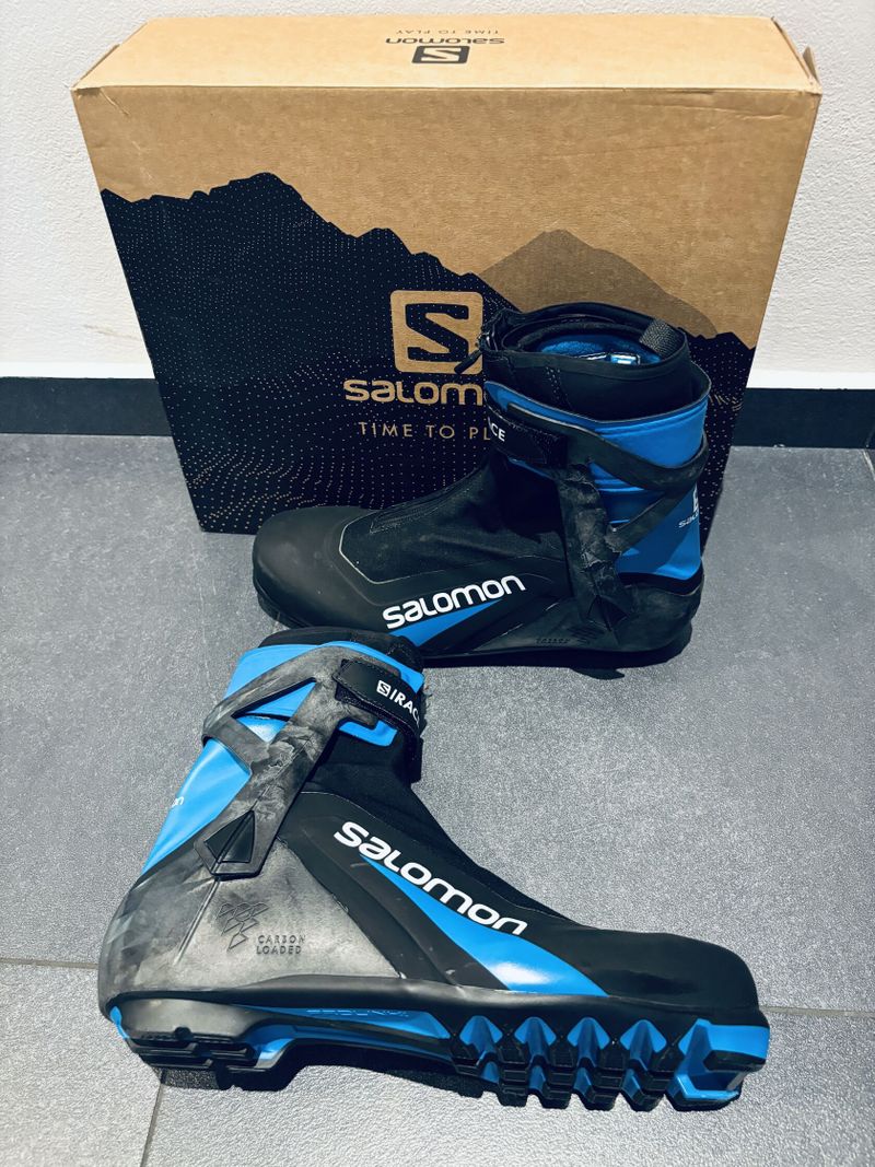 Závodní bruslařské boty Salomon S/Race Carbon SK Prolink UK8.5