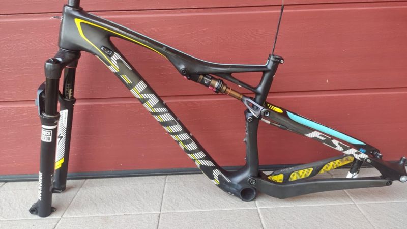 BLACK FRIDAY CENA Rámová sada Specialized S-works M, vidlice RockShox Sid, Fox Factory Kashima