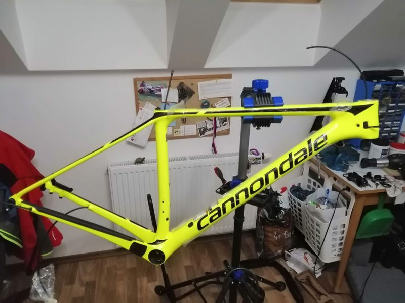 Rám Cannondale F-Si + Lefty Ocho (karbonový rám s vidlicí)