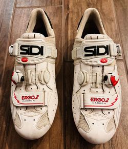 SIDI ERGO 2 CARBON white, silniční tretry, vel. 42