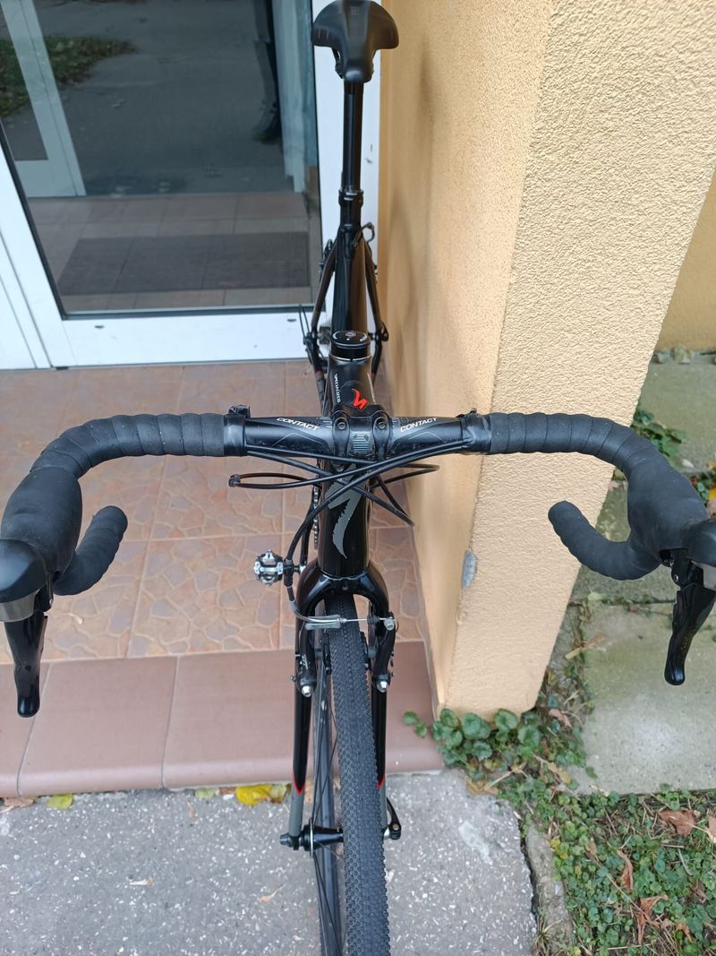 Specialized CruX vel. 56 (pro postavu +-180cm), upgr. Shimano 105 2x10 + další komponenty k tomu 