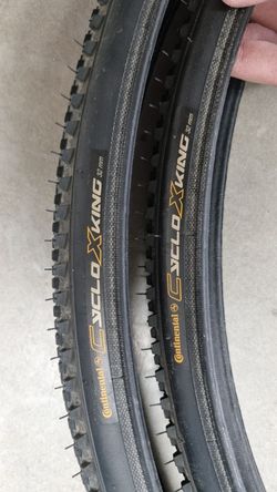 Pláště Continental Cyclo X King 32 mm včetně duší 