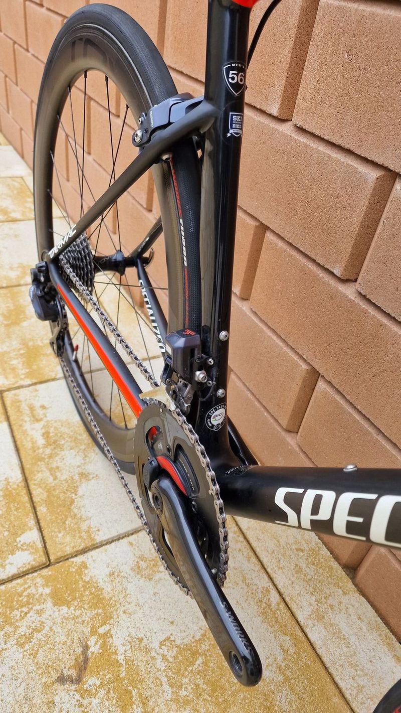 Specialized tarmac sl6 Pro 2018 Di2 watmetr