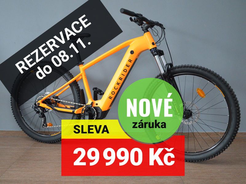 Prodám Nové Horské elektrokolo 29" E-EXPL 520 ROCKRIDER, Rezervace do 08.11.2024