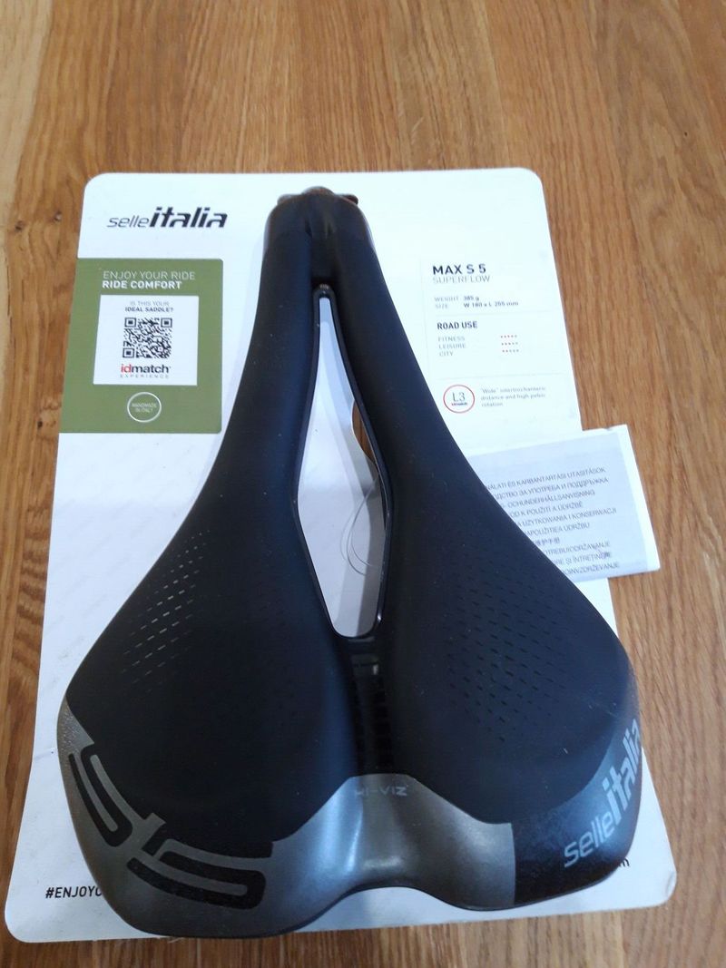 Sedlo Selle Italia Max S5 Superflow L3 Black 