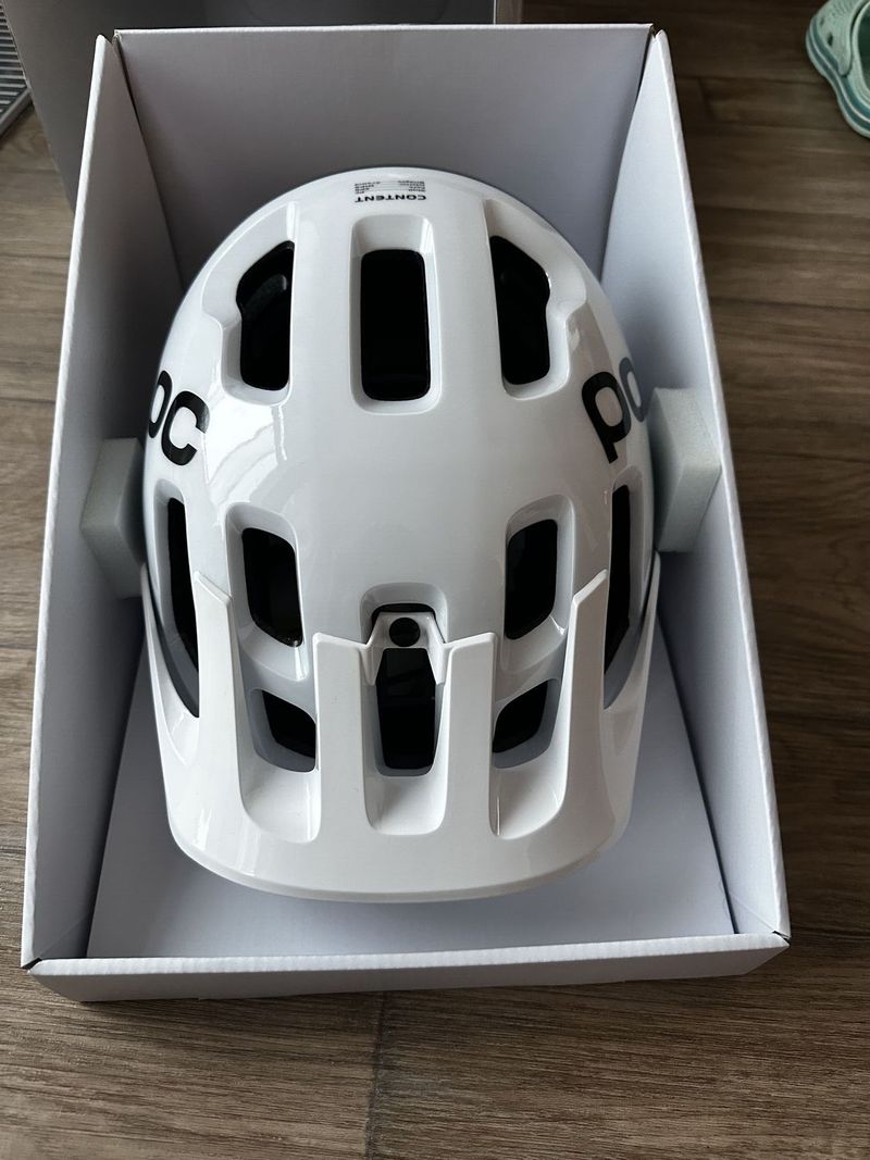 POC Tectal Race MIPS přilba Hydrogen White/Uranium Black