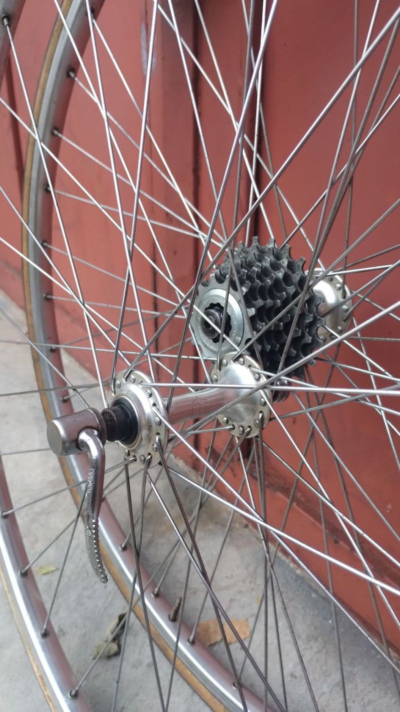 Campagnolo chorus , ráfky Mavic 