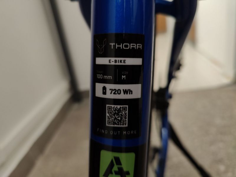 Elektrokolo PELLS Thorr First ER Blue - M