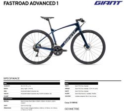 Giant Fastroad Advanced 1,SLR1