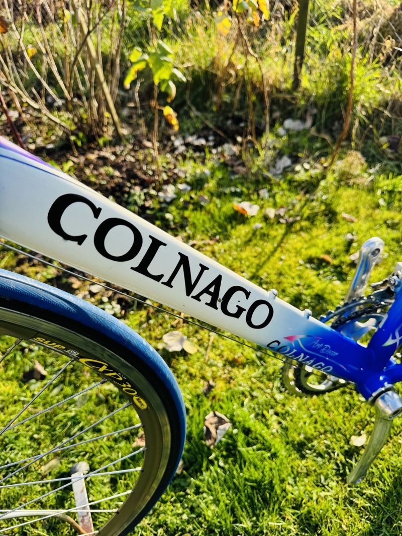 Colnago Oval Master Titanio Art Decor