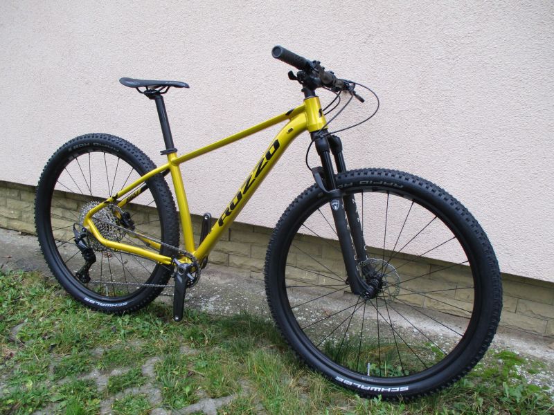 Nové 29" kolo ROZZO BOOST, vzduchová vidlice Manitou Markhor, osazení Shimano Deore1x12, pevné osy