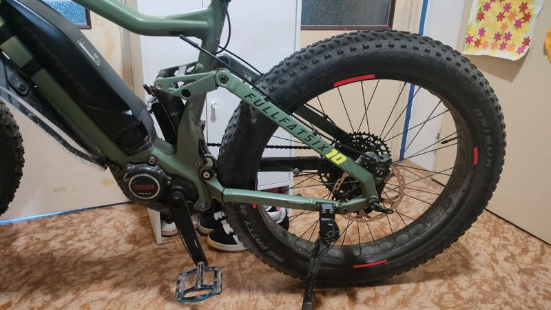 Fat bike haibike fullfatsix 10 celopero motor Yamaha pw-x 2 