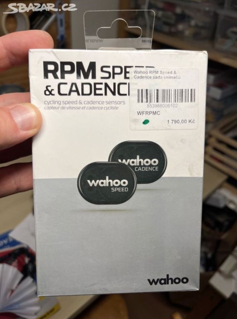 Wahoo Speed and Cadence Sensor - kadence, rychlost