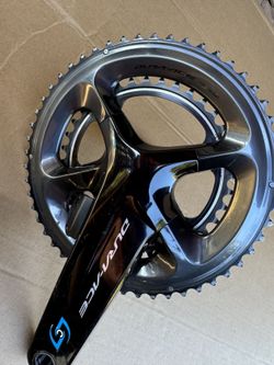 Kliky Shimano Dura-Ace FC-R9100, 172,5 mm, 2x11s, 52/36, s wattmetrem dual Stages.