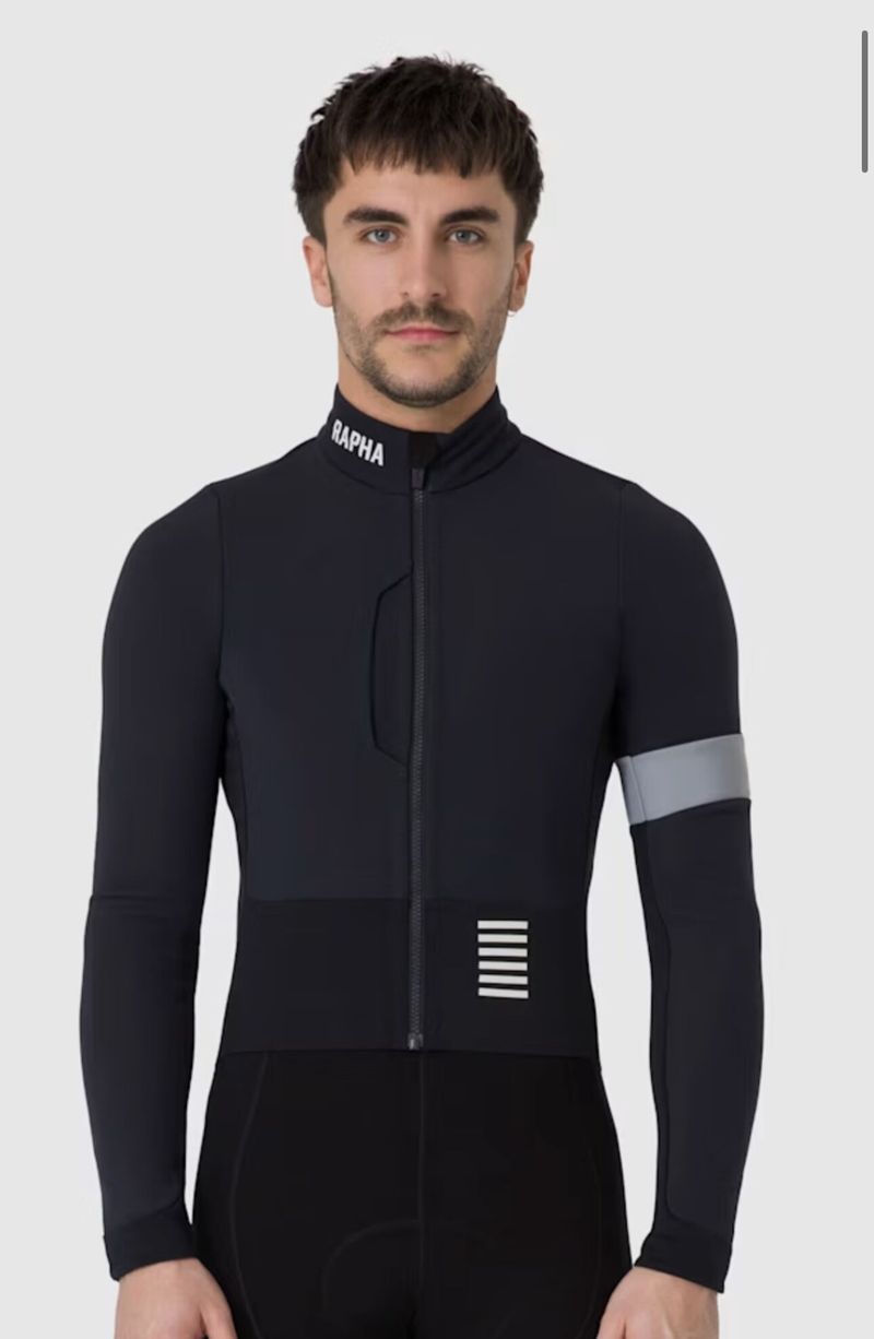 Rapha Pro Team Winter Jacket - black/white