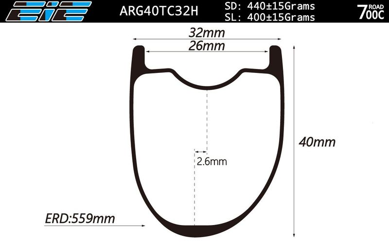 Zapletená karbonová Gravel kola EIE ARG40TC32H SL | EIE ER270 | DT Swiss Aero Comp | 1382 gramů