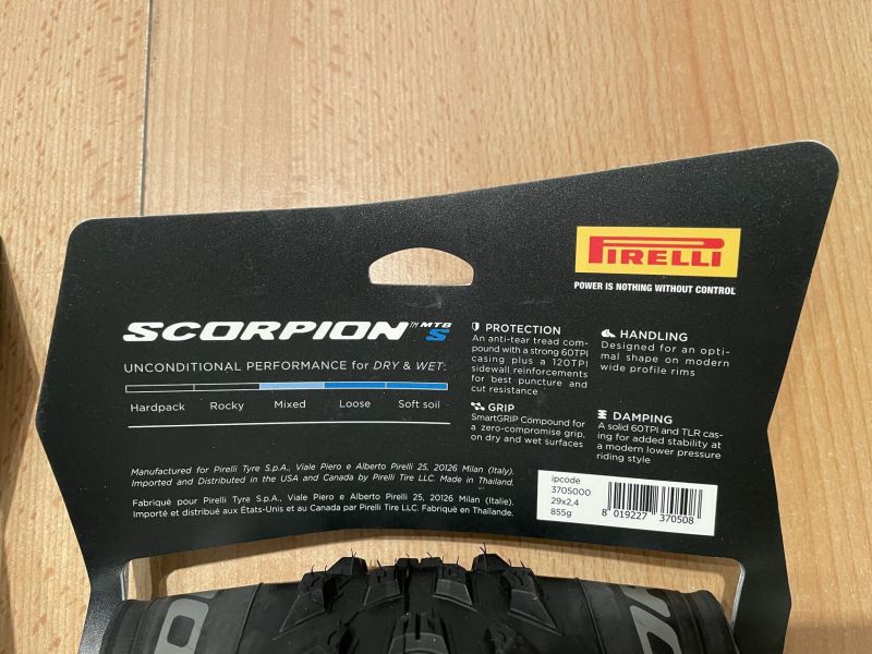 PIRELLI Scorpion Trail MTB S ProWALL TR kevlar 29x2.40