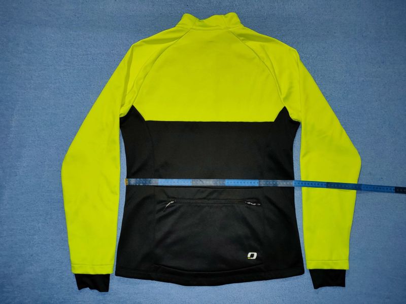 Softshellová cyklo bunda Otix Nao (neon-yellow-black, 2XL)