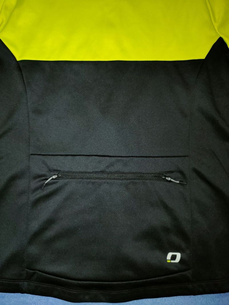 Softshellová cyklo bunda Otix Nao (neon-yellow-black, 2XL)