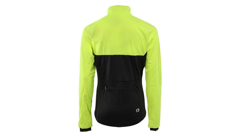 Softshellová cyklo bunda Otix Nao (neon-yellow-black, 2XL)