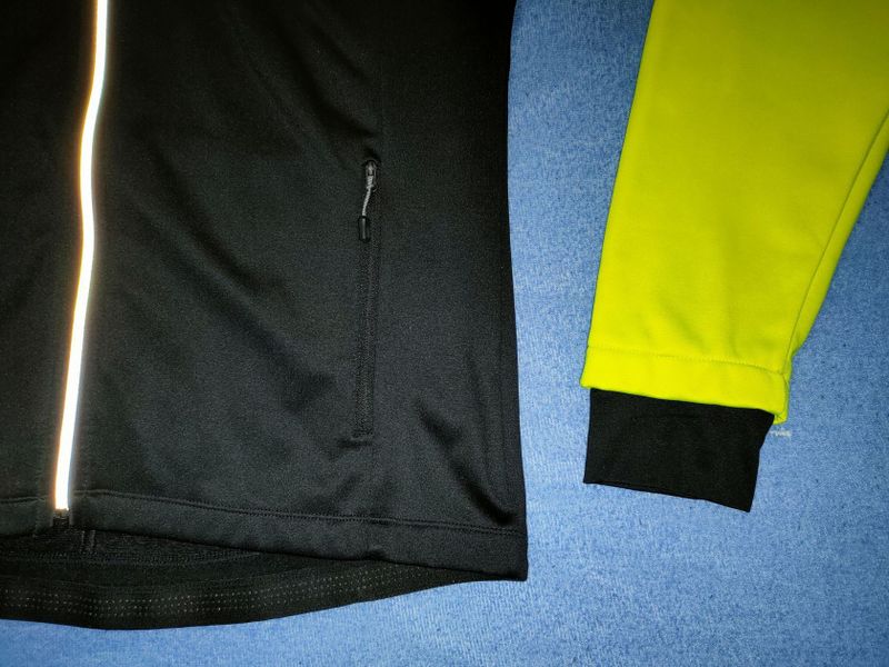 Softshellová cyklo bunda Otix Nao (neon-yellow-black, 2XL)