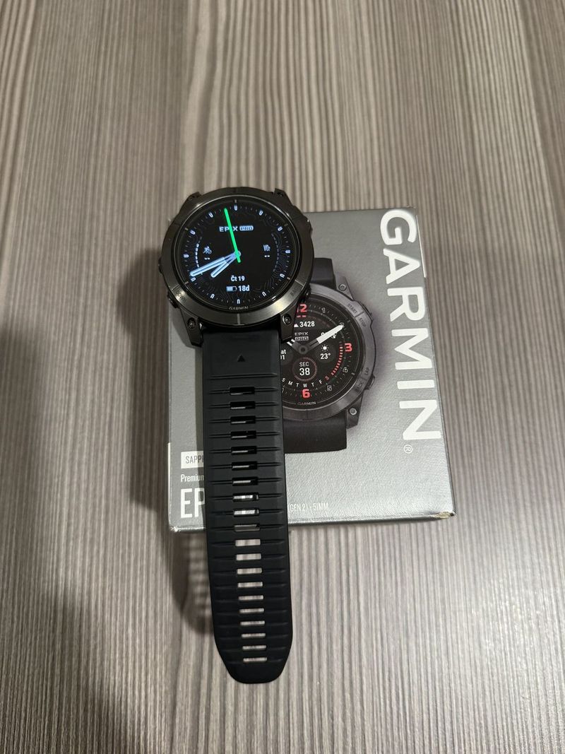 Hodinky Garmin Epix Pro (Gen 2) Sapphire 51mm Gray DLC titanium