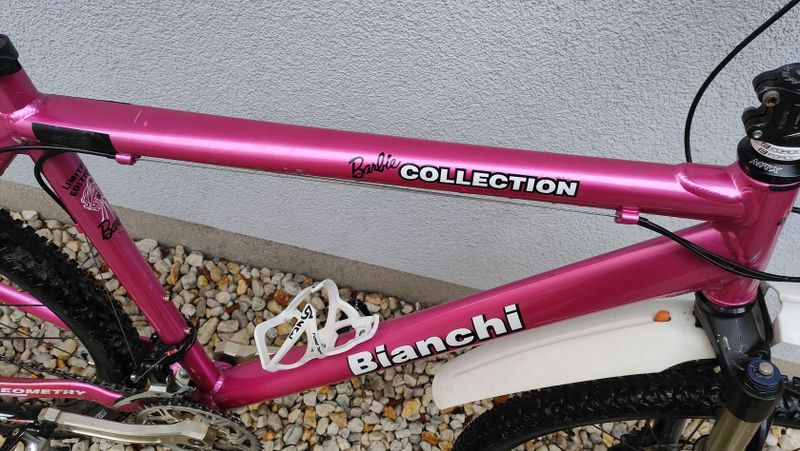 Horské kolo Bianchi Barbie edition 26" MAVIC vel. L