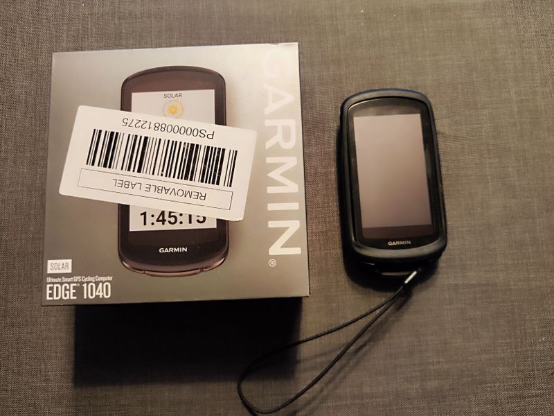 Garmin edge 1040 Solar - REZERVACE!