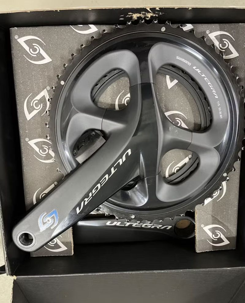 Shimano Ultegra FC-R8000 se Stages wattmetrem